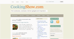 Desktop Screenshot of cookingshow.com